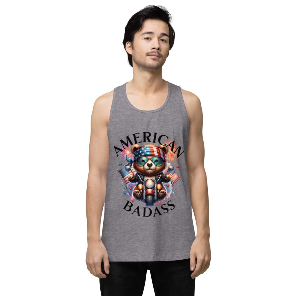 Men’s premium tank top - Image 16