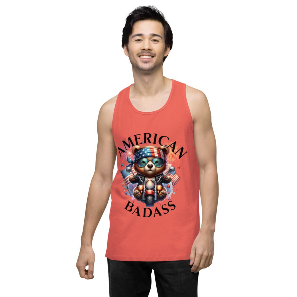 Men’s premium tank top - Image 12