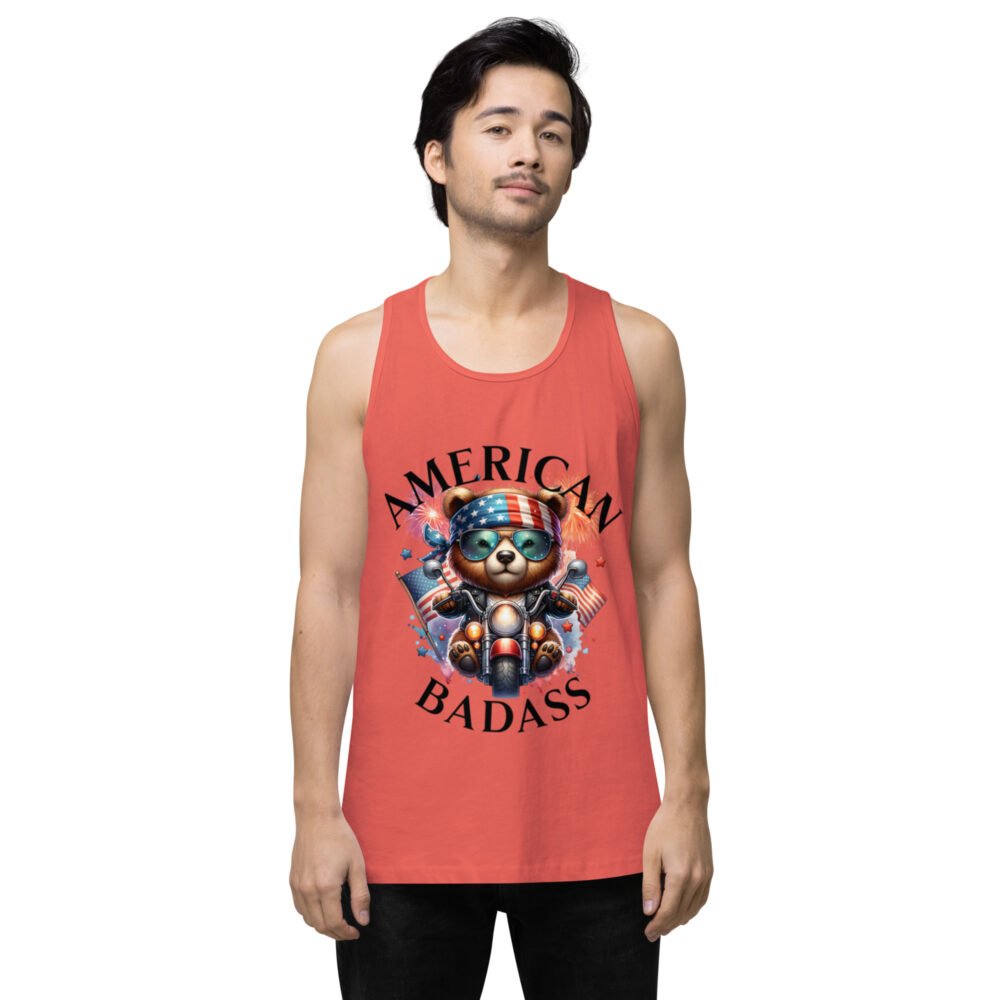 Men’s premium tank top - Image 11