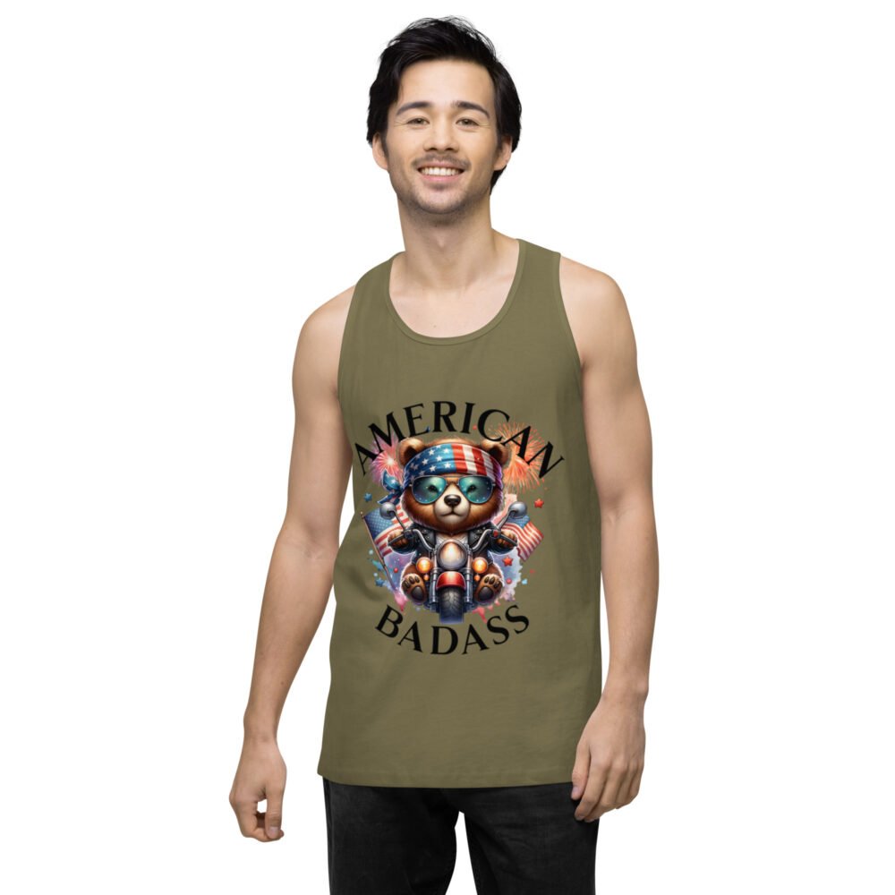 Men’s premium tank top - Image 7