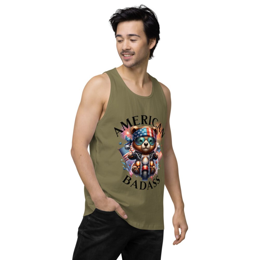 Men’s premium tank top - Image 8