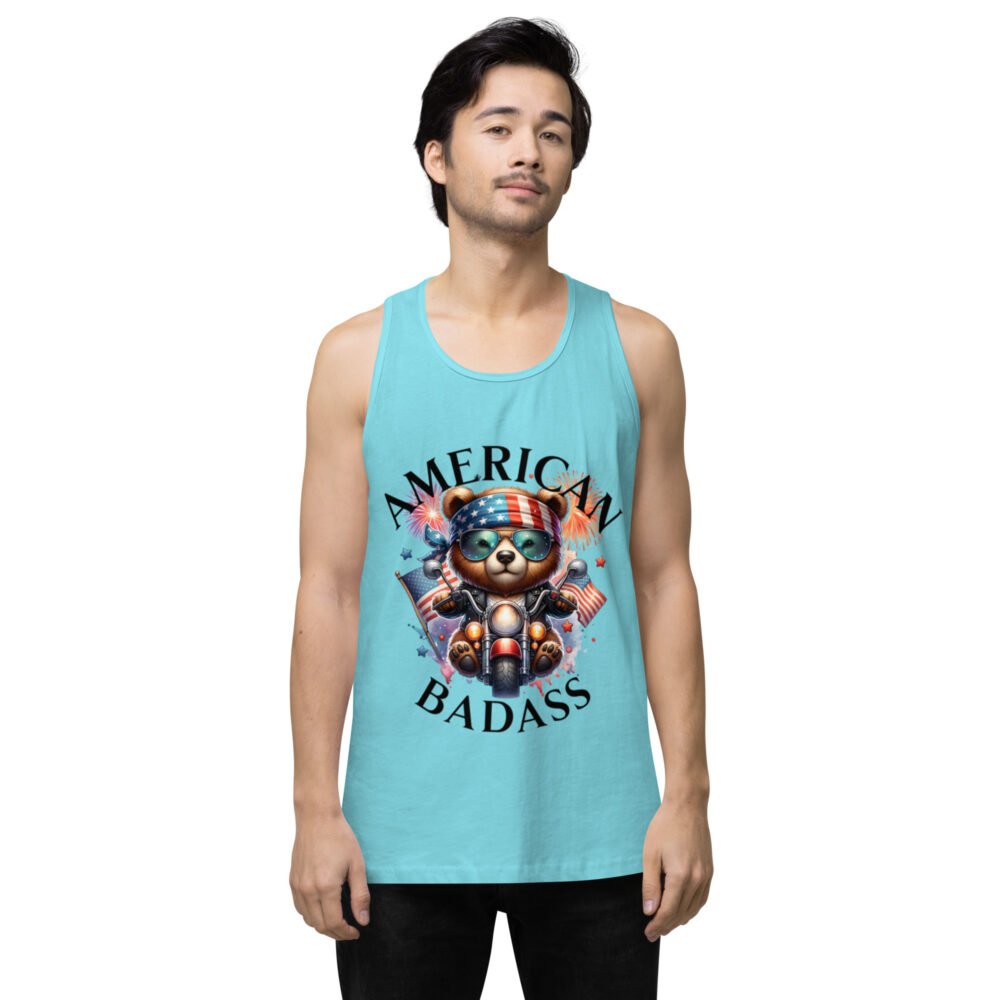 Men’s premium tank top - Image 26