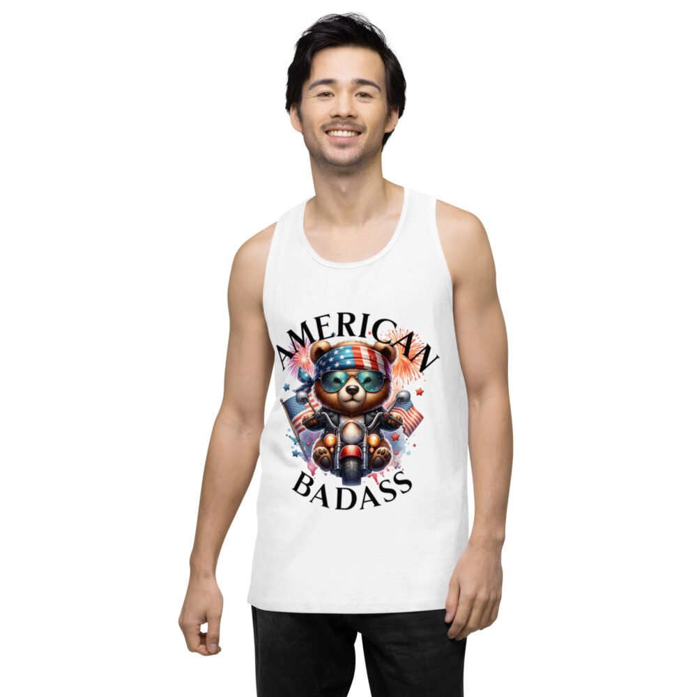 Men’s premium tank top - Image 37