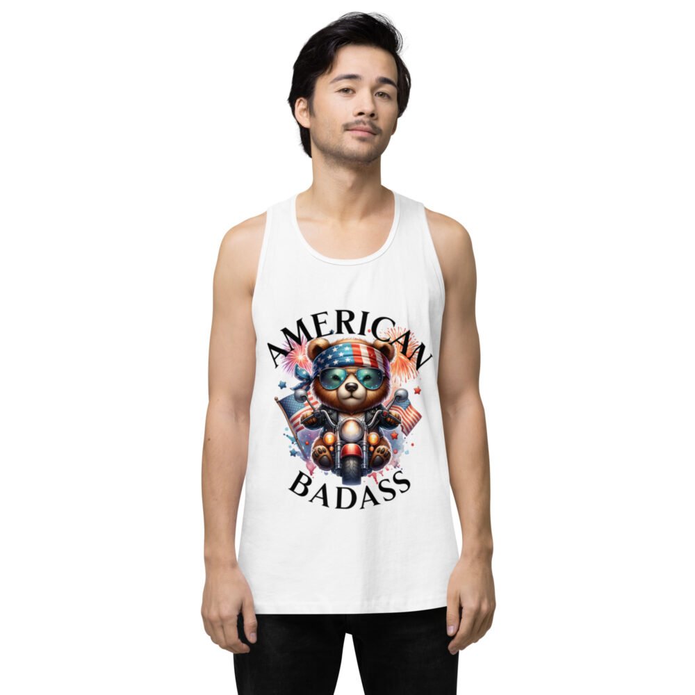 Men’s premium tank top - Image 36