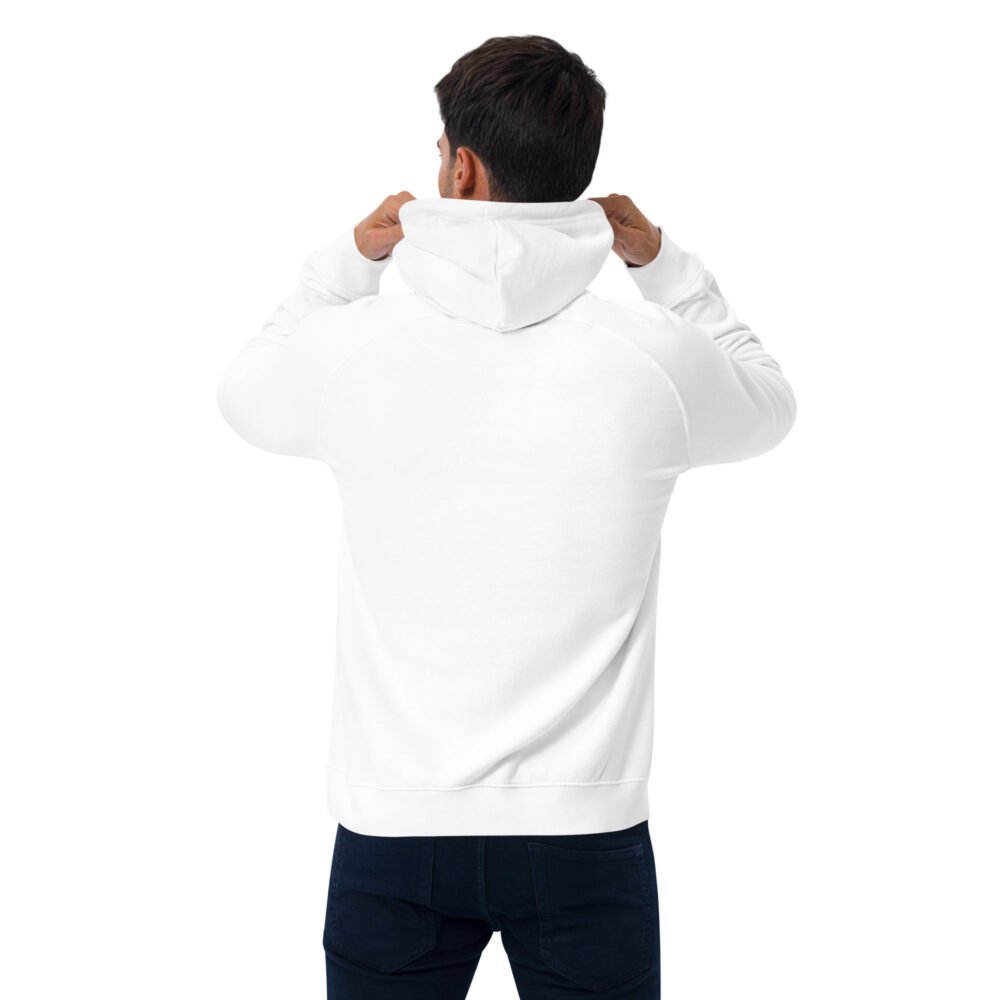 Unisex eco raglan hoodie - Image 4