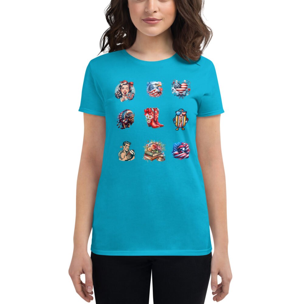 Women's short sleeve t-shirt - Image 5