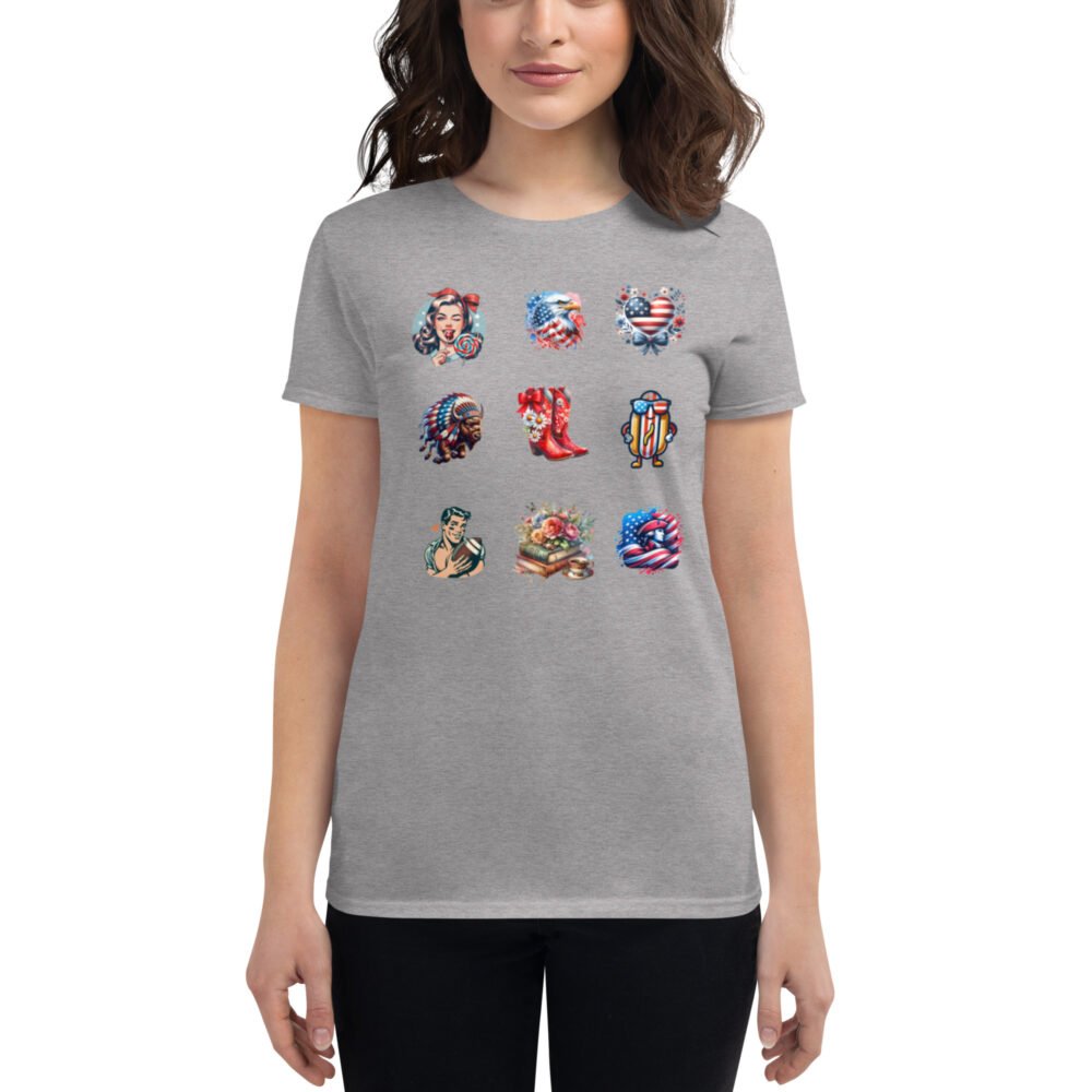 Women's short sleeve t-shirt - Image 3