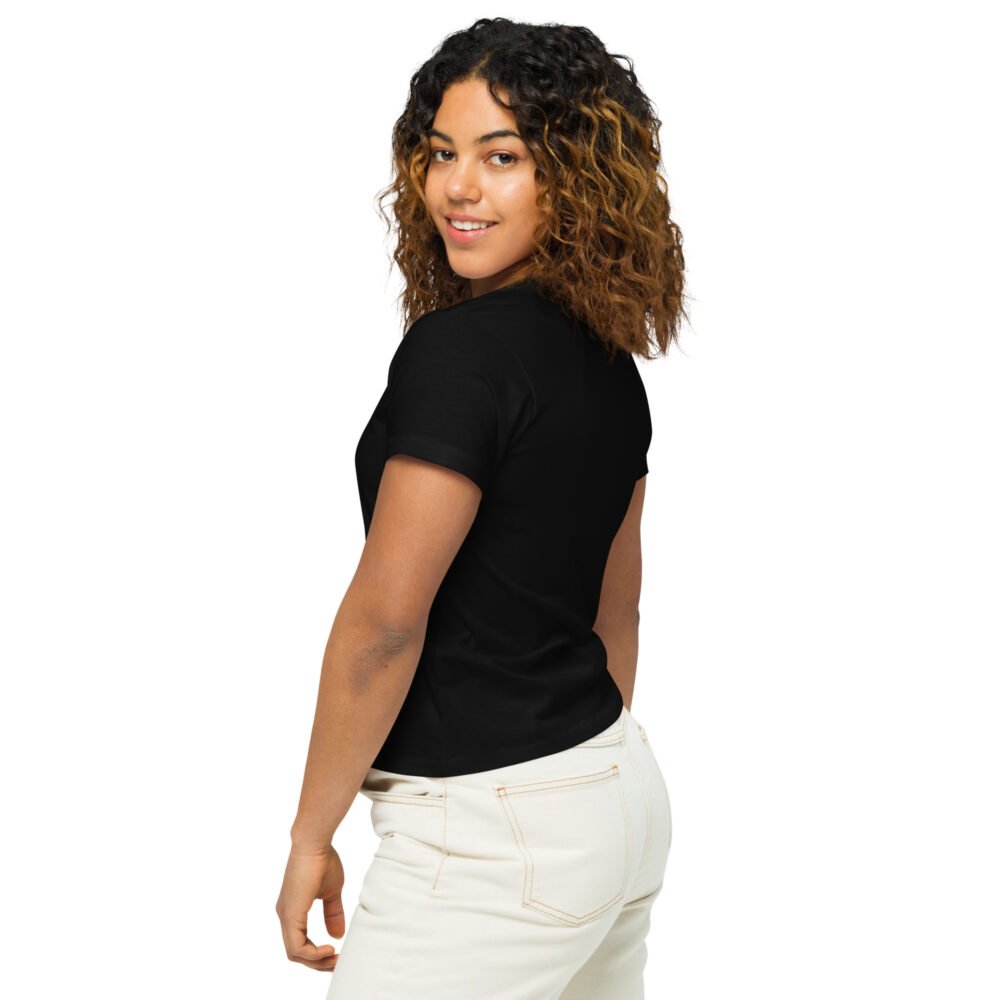 Women’s high-waisted t-shirt - Image 3