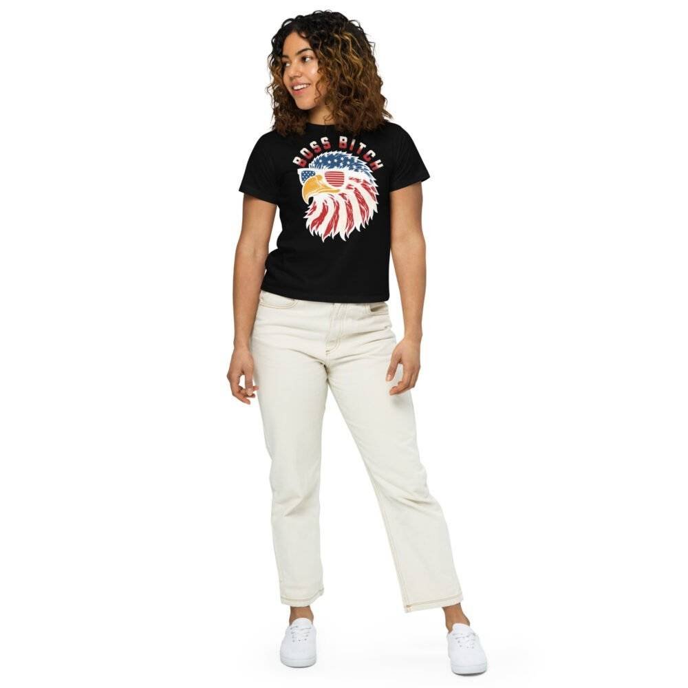 Women’s high-waisted t-shirt - Image 2