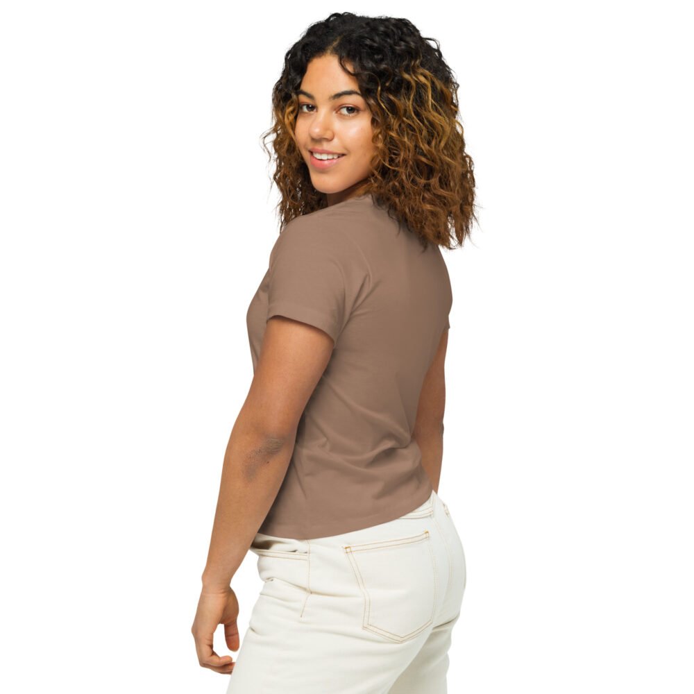 Women’s high-waisted t-shirt - Image 12