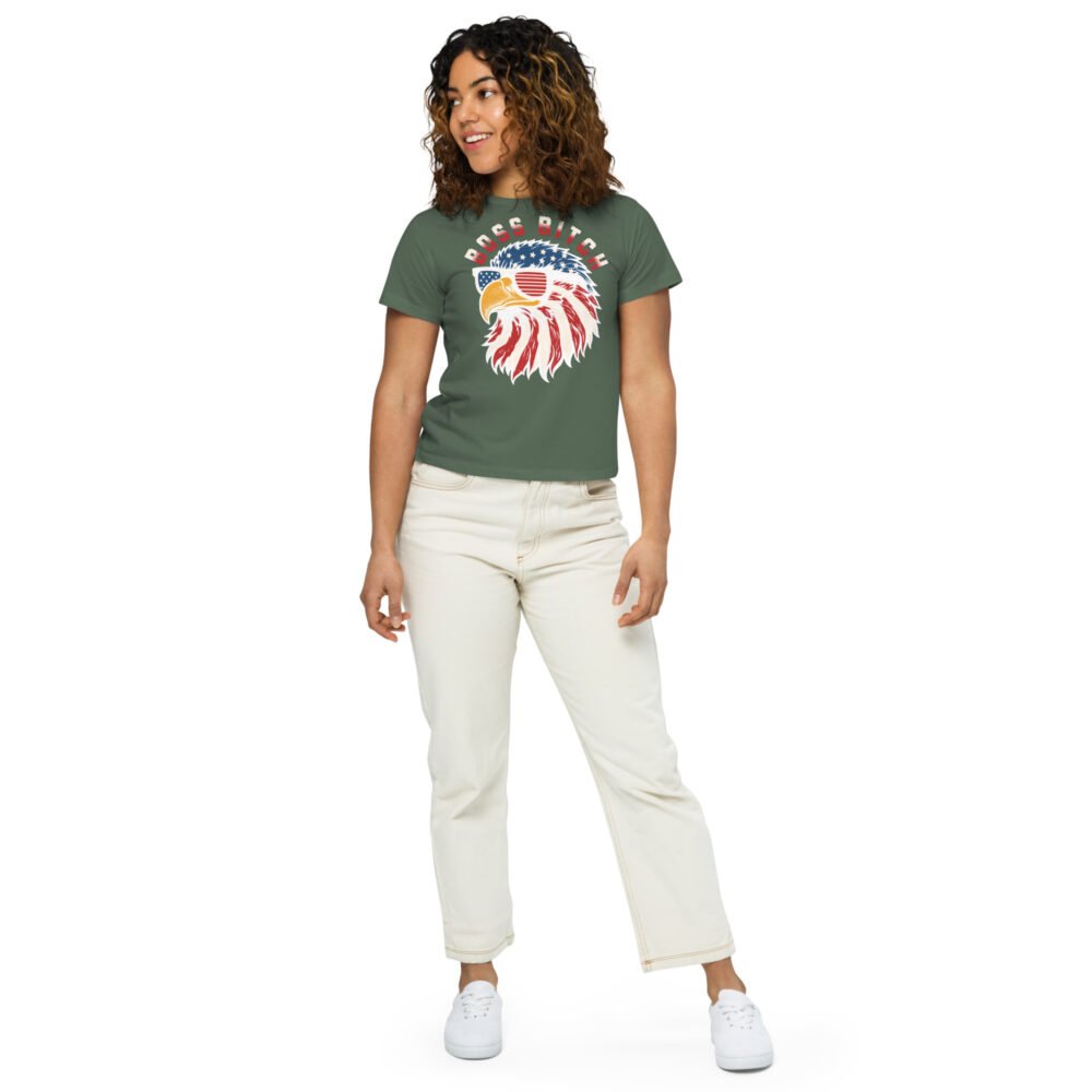 Women’s high-waisted t-shirt - Image 8