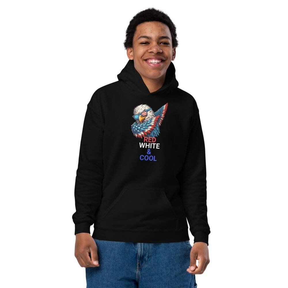 Youth heavy blend hoodie - Image 2