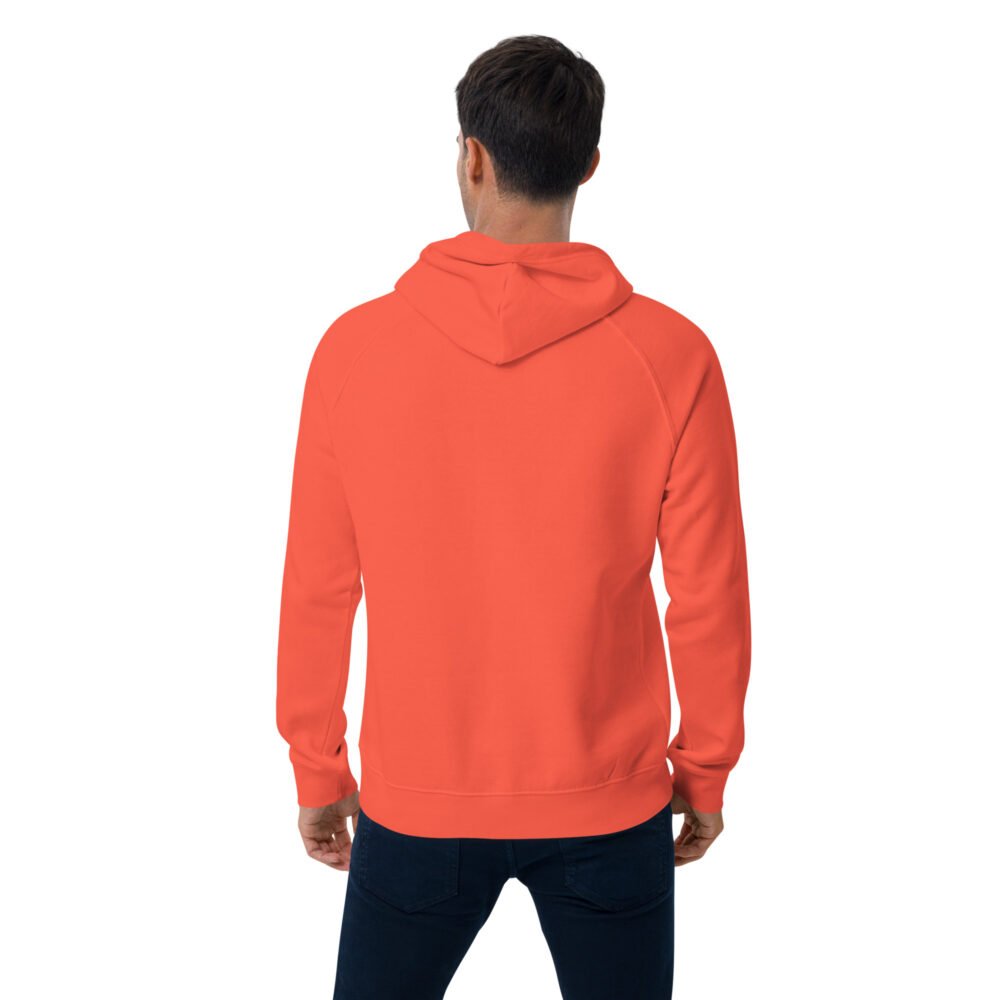 Unisex eco raglan hoodie - Image 5