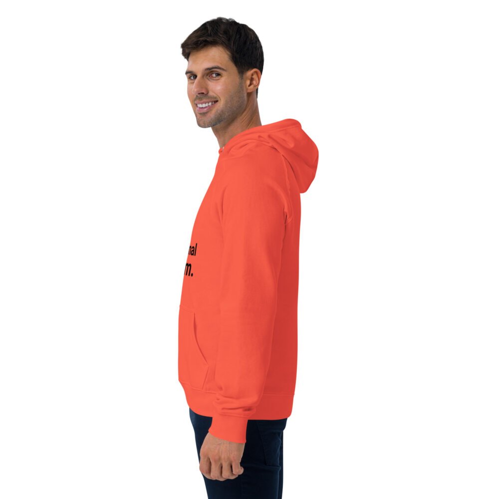 Unisex eco raglan hoodie - Image 6