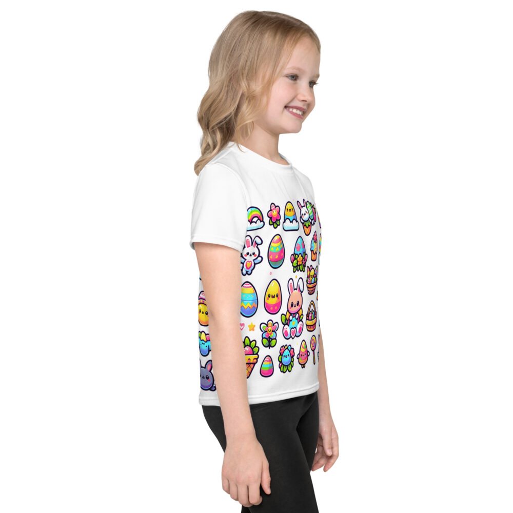 Kids crew neck t-shirt - Cute Things On Easter - Image 5