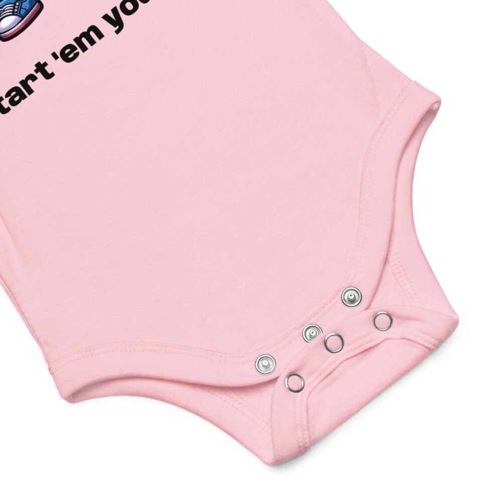 Baby short sleeve one piece - Start'em Young - Image 14