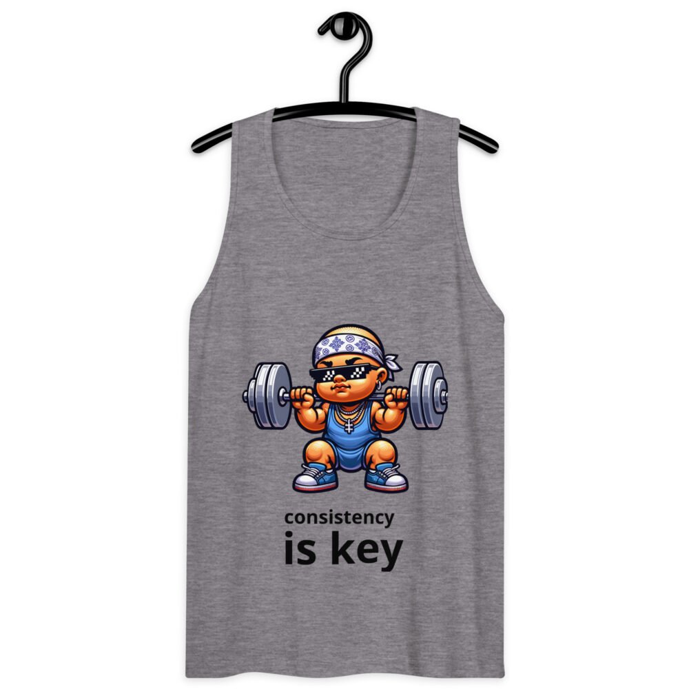 Men’s premium tank top - Consistency - Image 11