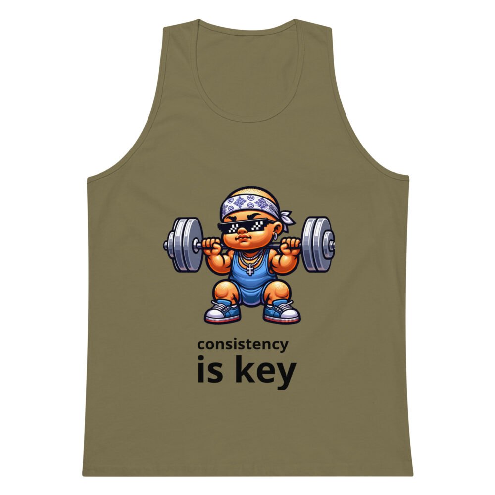 Men’s premium tank top - Consistency - Image 16