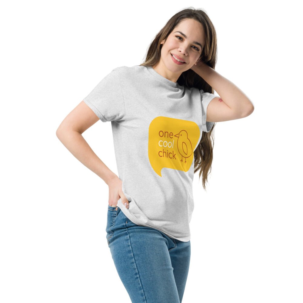 Unisex classic tee - One Cool Chick - Image 28