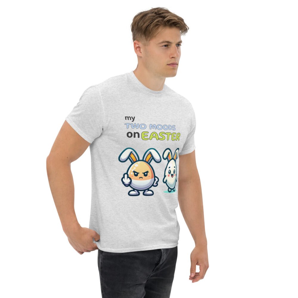 Unisex classic tee - My Two Moods On Easter - Image 28