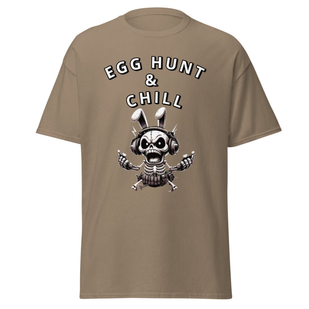 Unisex classic tee - Egg Hunt And Chill - Image 40