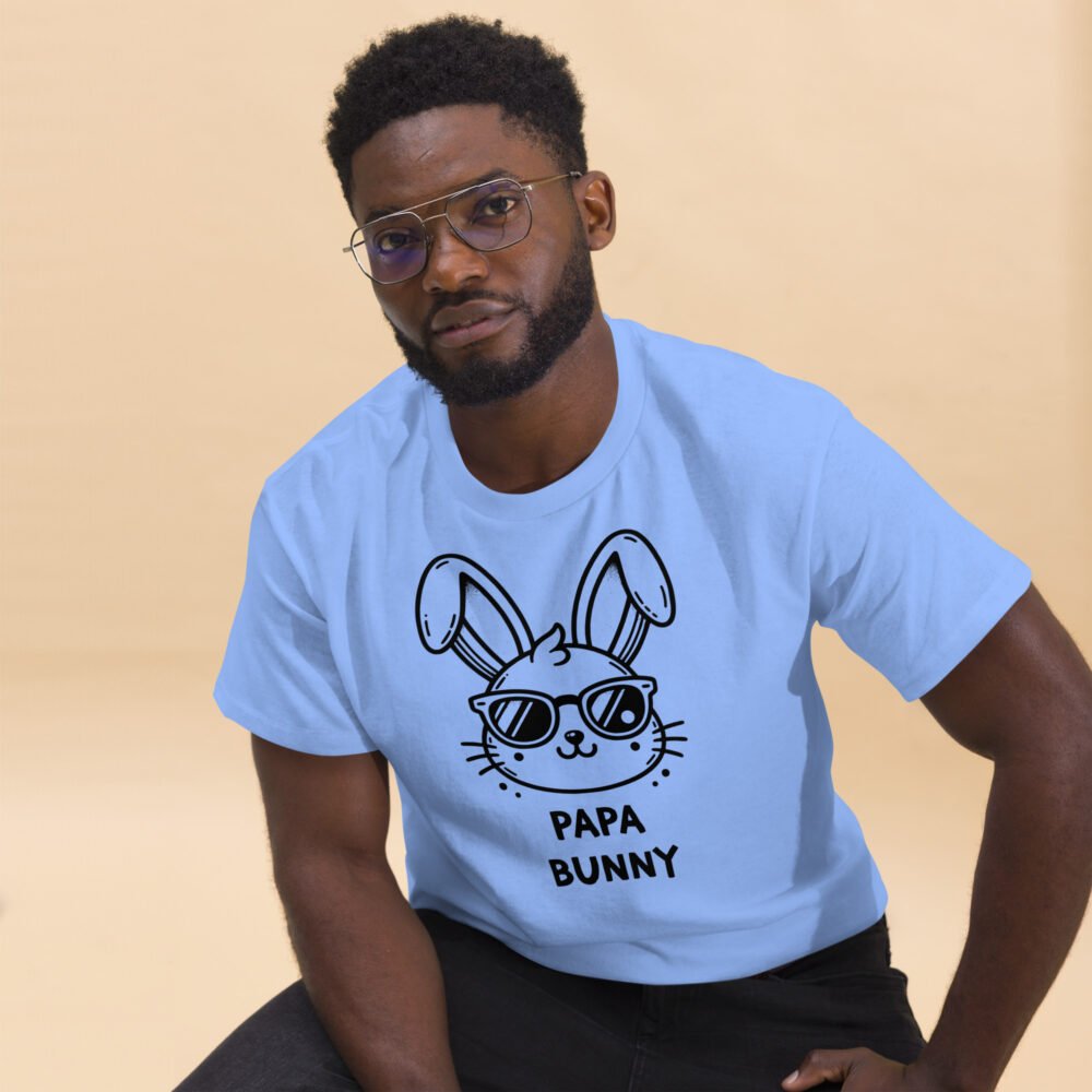 Classic tee - Papa Bunny - Image 3