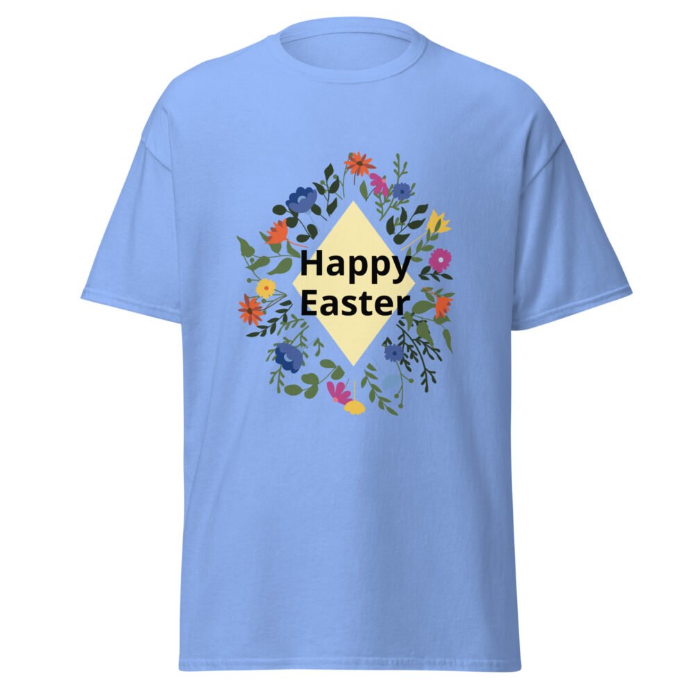 Unisex classic tee - Happy Easter Floral - Image 40