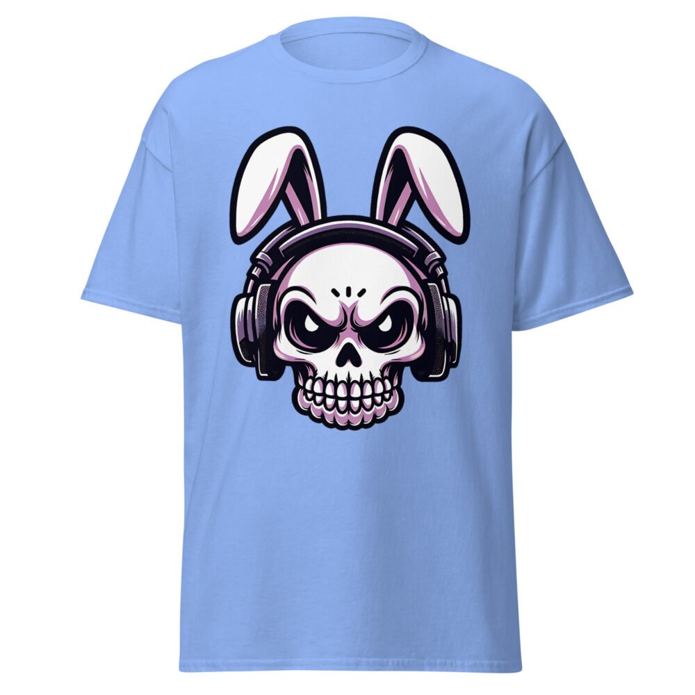 Unisex classic tee - Skull Easter Bunny - Image 10