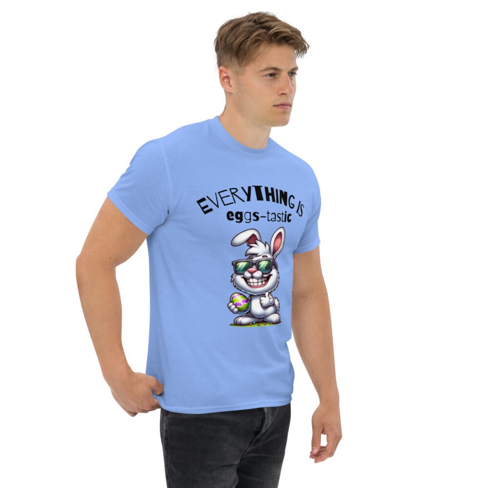Unisex classic tee - Everything Is Eggs-Tastic - Image 12