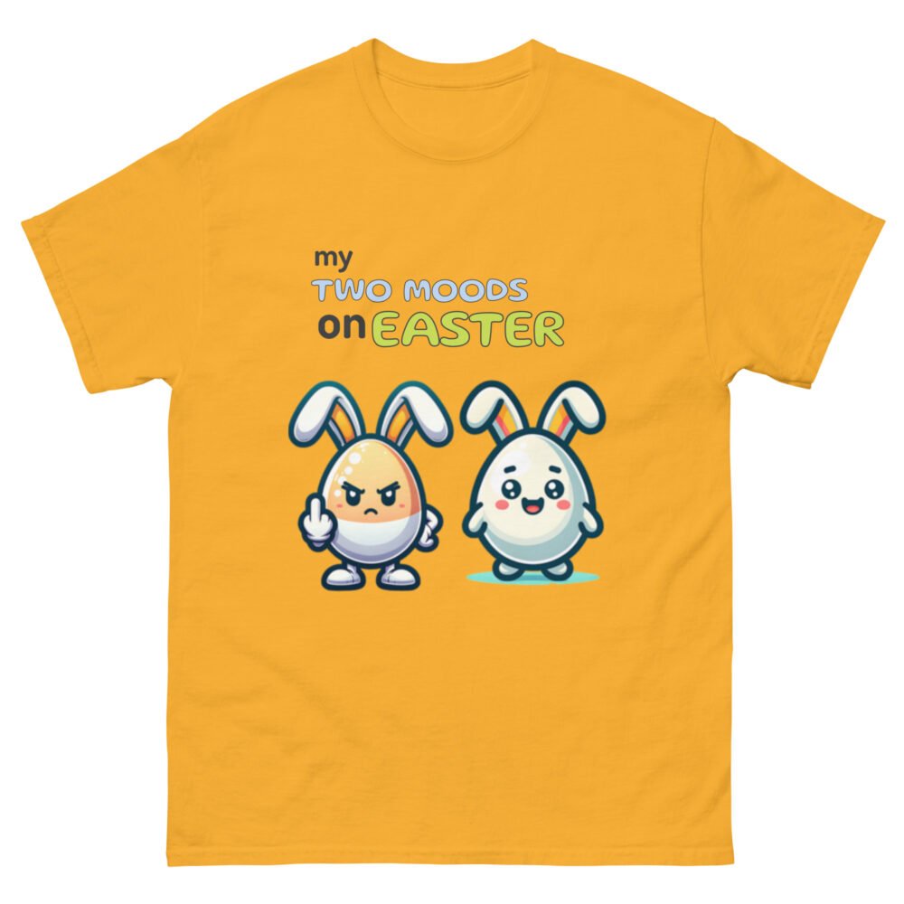 Unisex classic tee - My Two Moods On Easter - Image 38