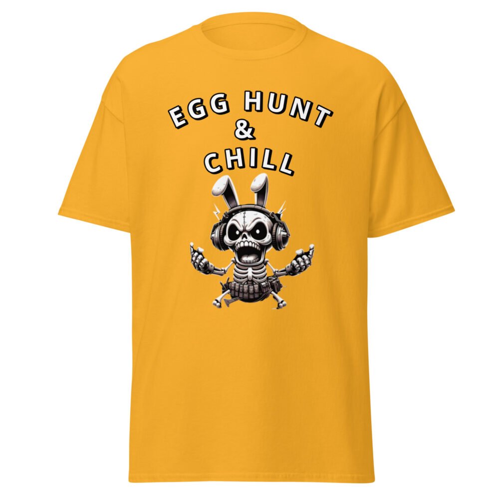 Unisex classic tee - Egg Hunt And Chill - Image 43
