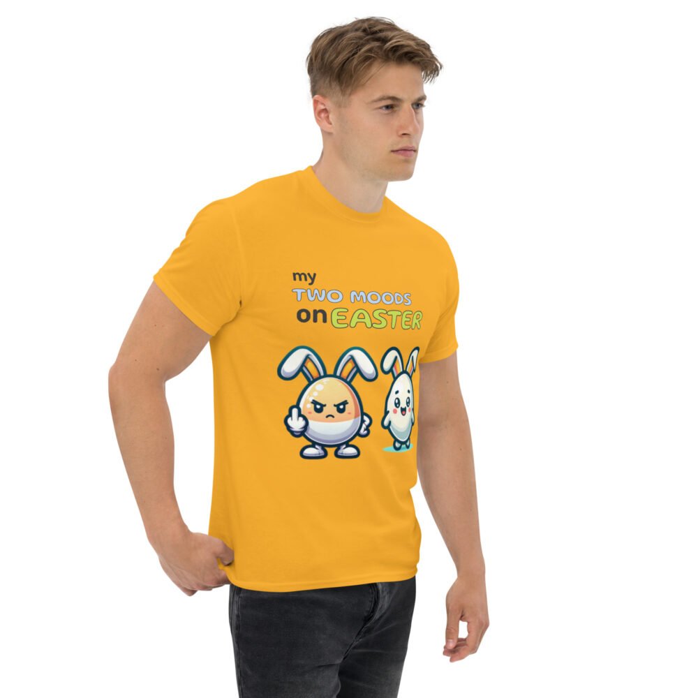 Unisex classic tee - My Two Moods On Easter - Image 16
