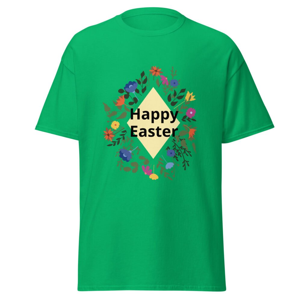 Unisex classic tee - Happy Easter Floral - Image 38