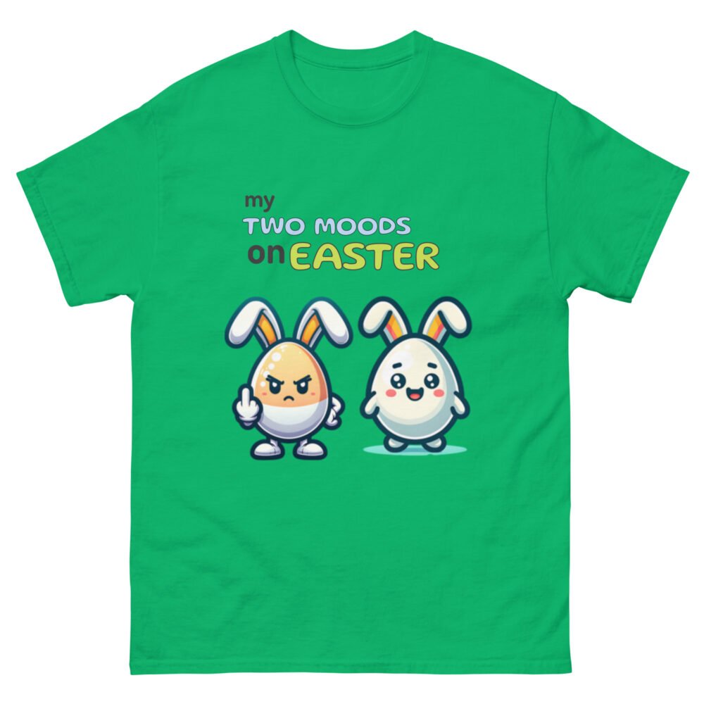 Unisex classic tee - My Two Moods On Easter - Image 35
