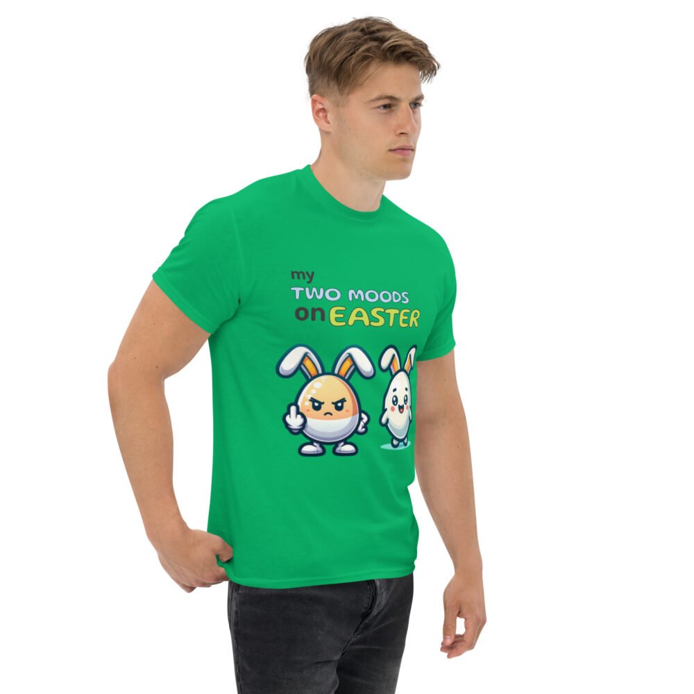Unisex classic tee - My Two Moods On Easter - Image 10