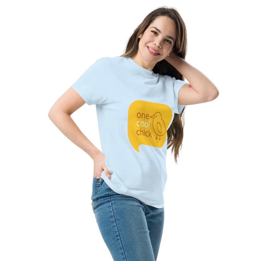 Unisex classic tee - One Cool Chick - Image 27