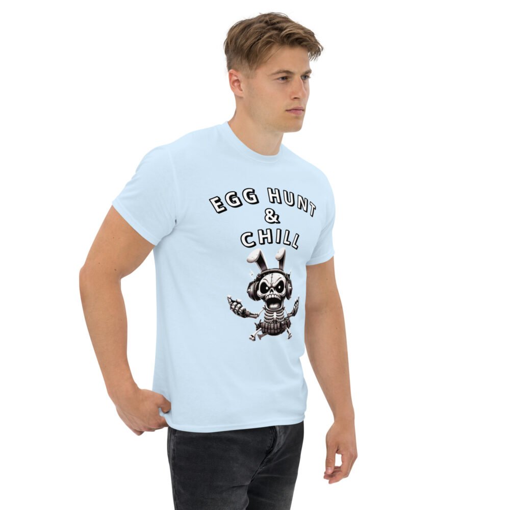 Unisex classic tee - Egg Hunt And Chill - Image 30