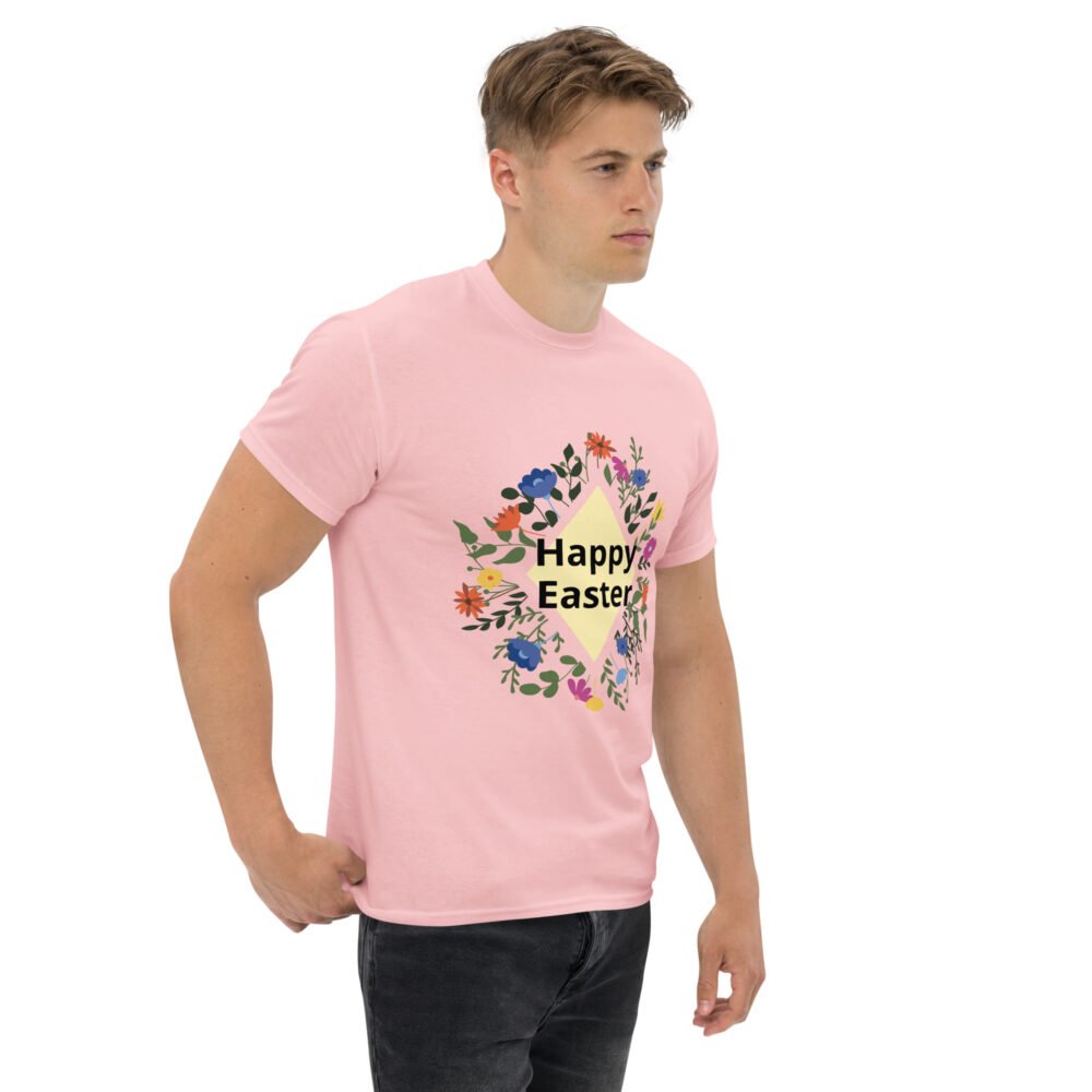 Unisex classic tee - Happy Easter Floral - Image 26