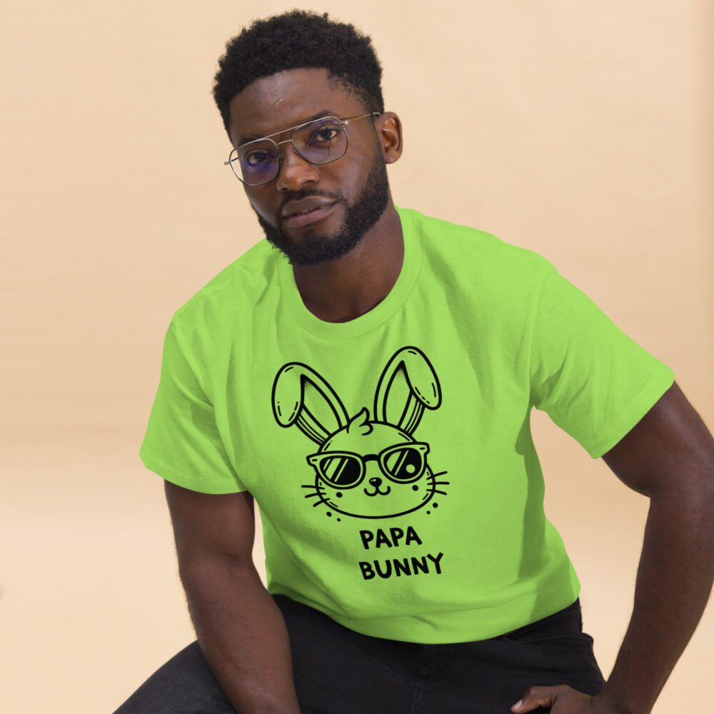 Classic tee - Papa Bunny - Image 7