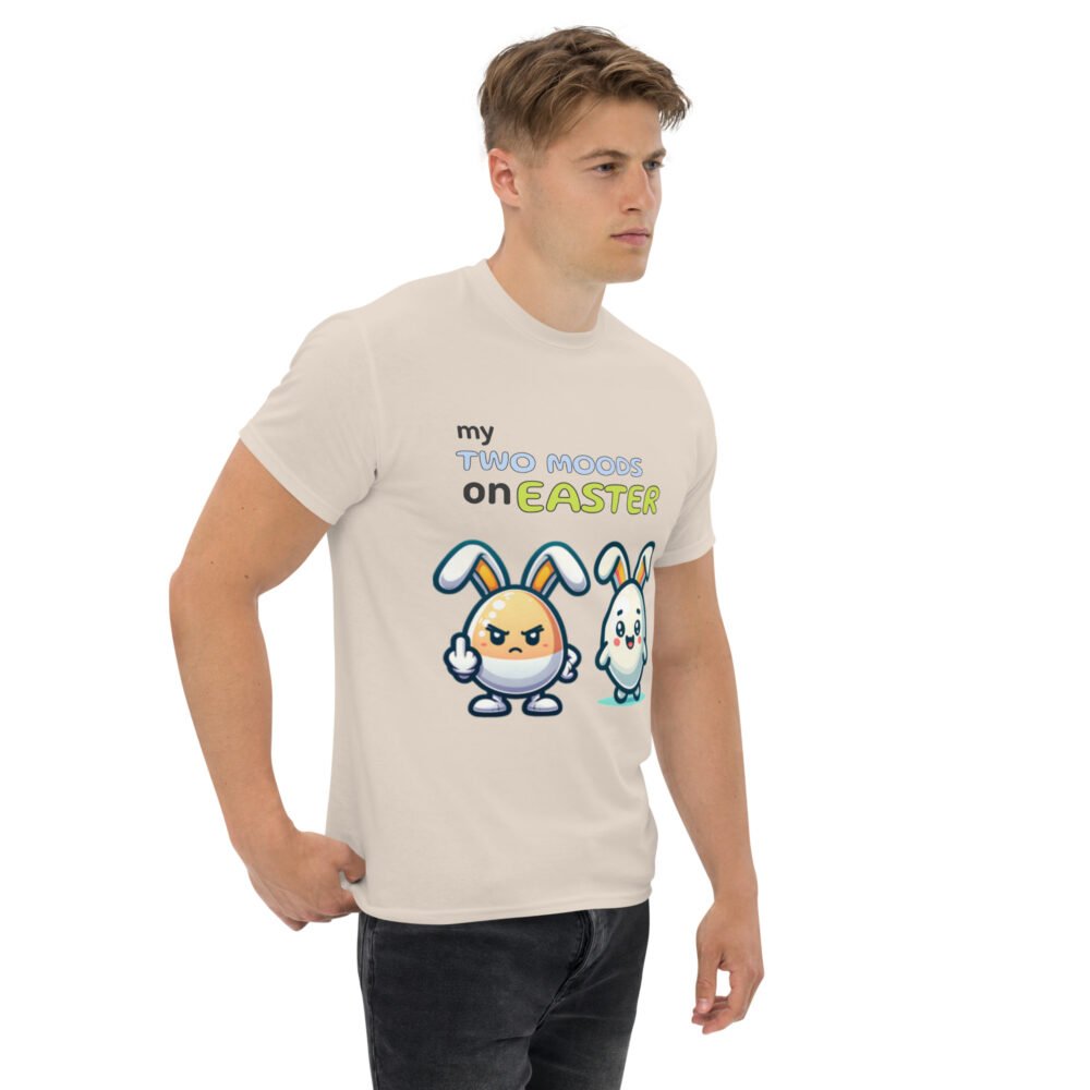 Unisex classic tee - My Two Moods On Easter - Image 22