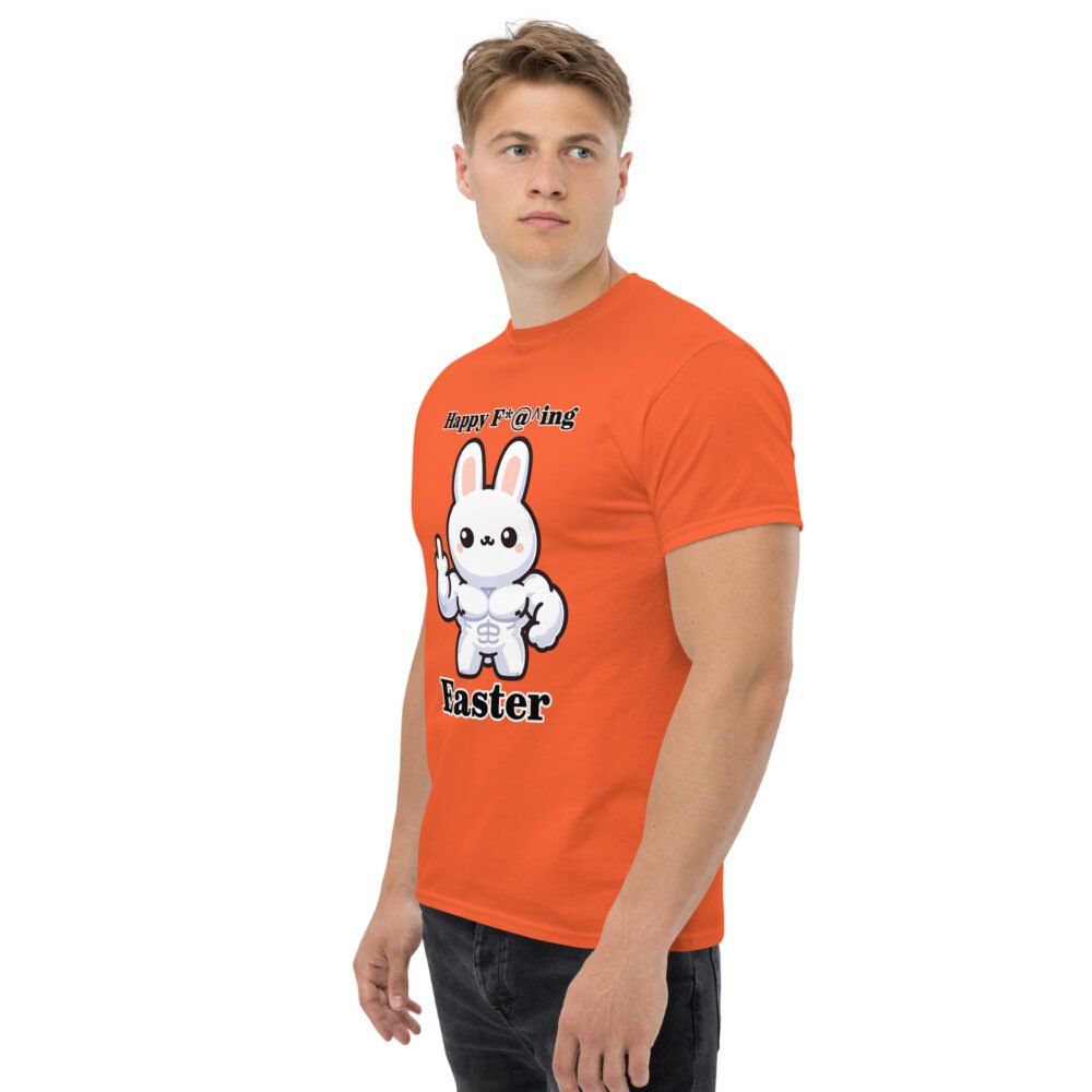 Unisex classic tee - Happy F Easter - Image 4