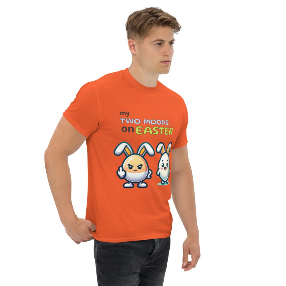 Unisex classic tee - My Two Moods On Easter - Image 6
