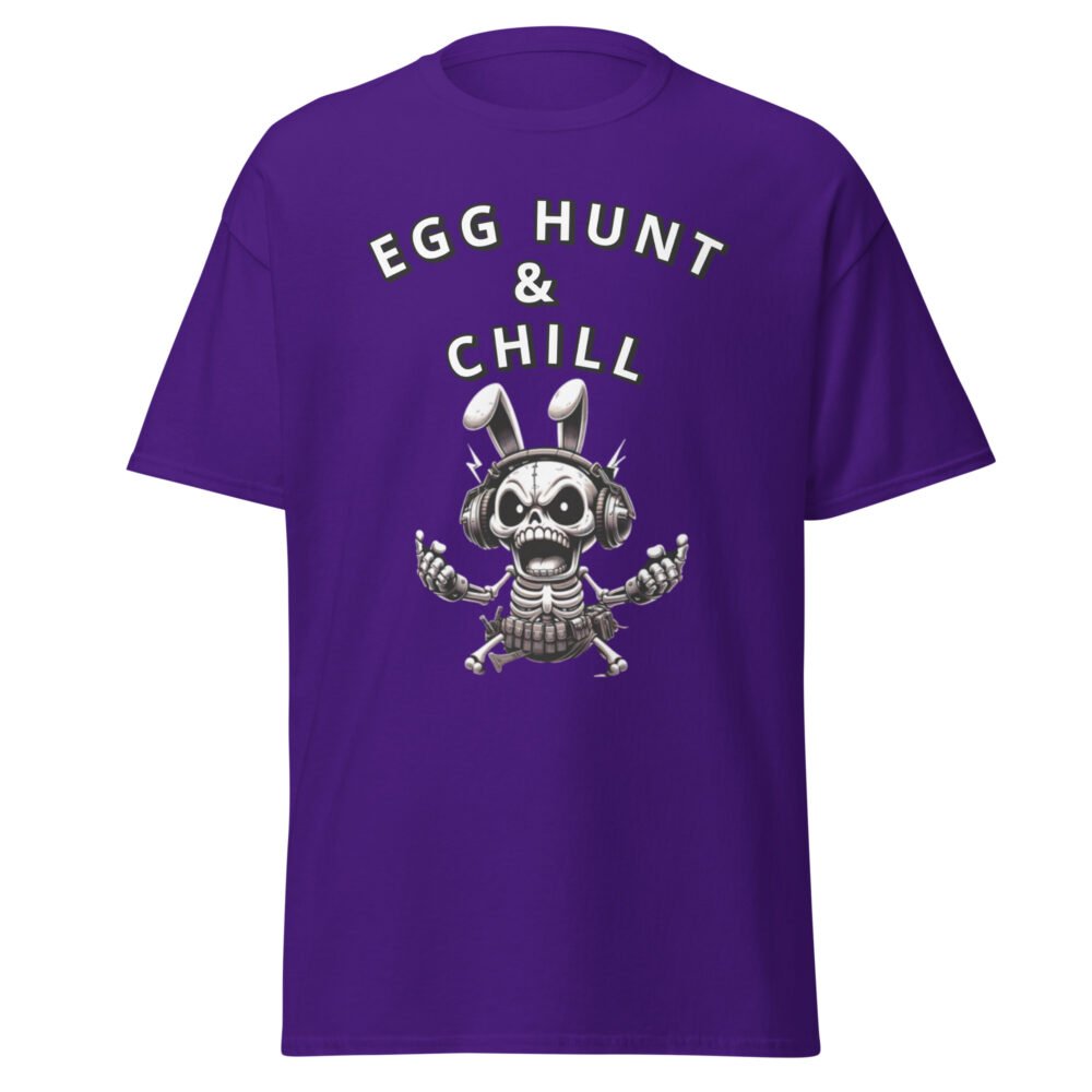 Unisex classic tee - Egg Hunt And Chill - Image 35