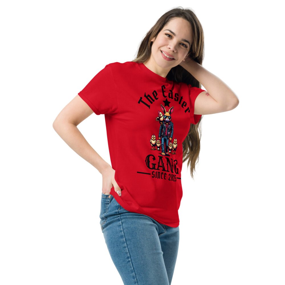 Unisex classic tee - The Easter Gang - Image 3