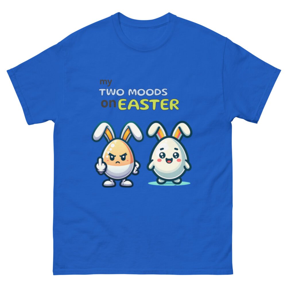 Unisex classic tee - My Two Moods On Easter - Image 33