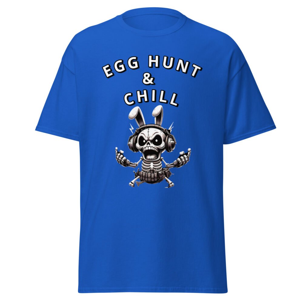 Unisex classic tee - Egg Hunt And Chill - Image 38