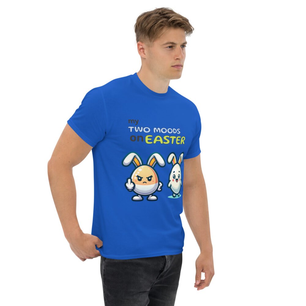 Unisex classic tee - My Two Moods On Easter - Image 4