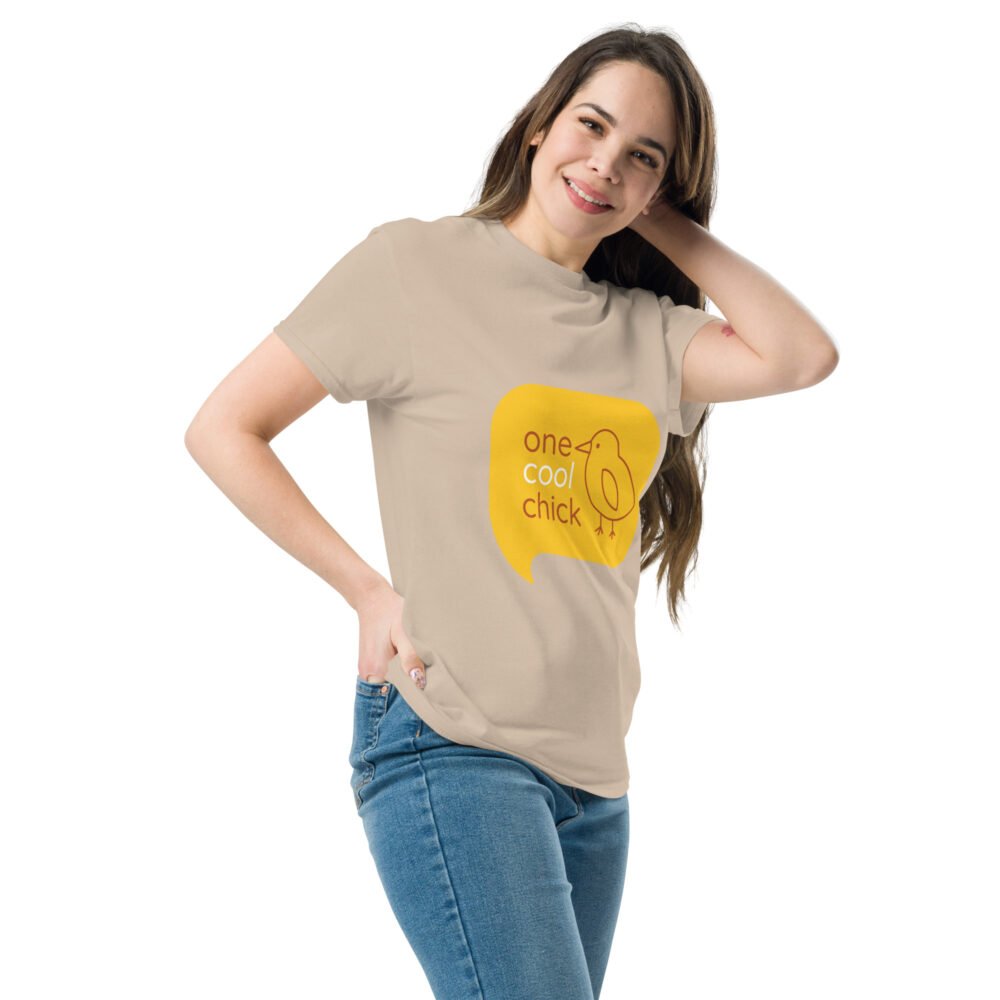 Unisex classic tee - One Cool Chick - Image 21