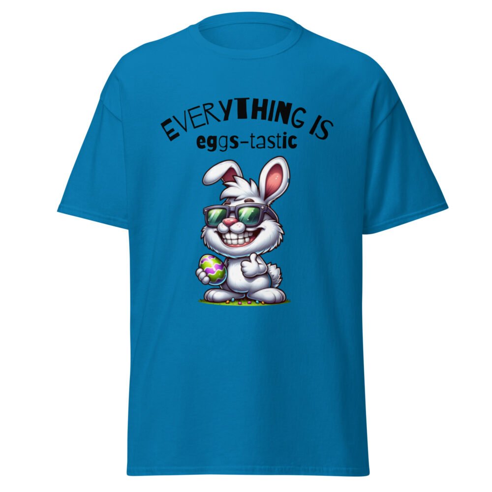 Unisex classic tee - Everything Is Eggs-Tastic - Image 35