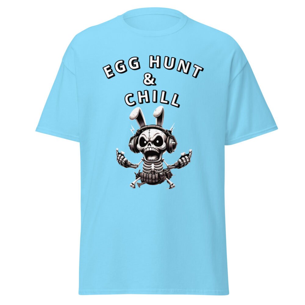 Unisex classic tee - Egg Hunt And Chill - Image 44